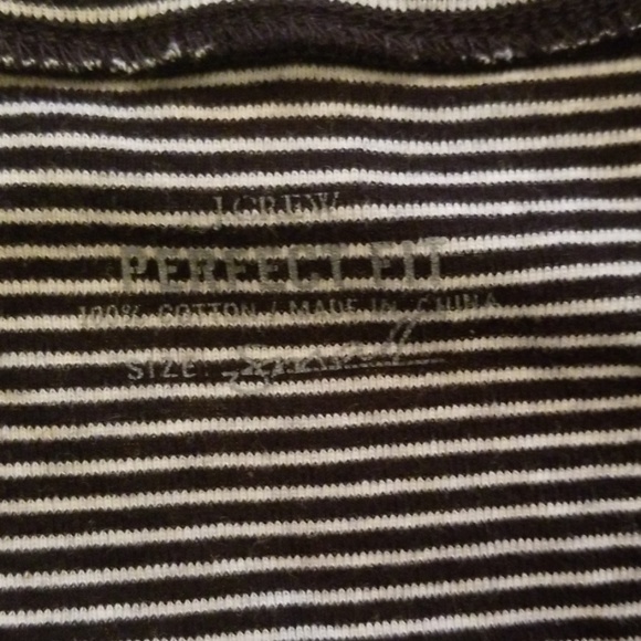 J Crew Perfect Fit striped blouse - Picture 3 of 3